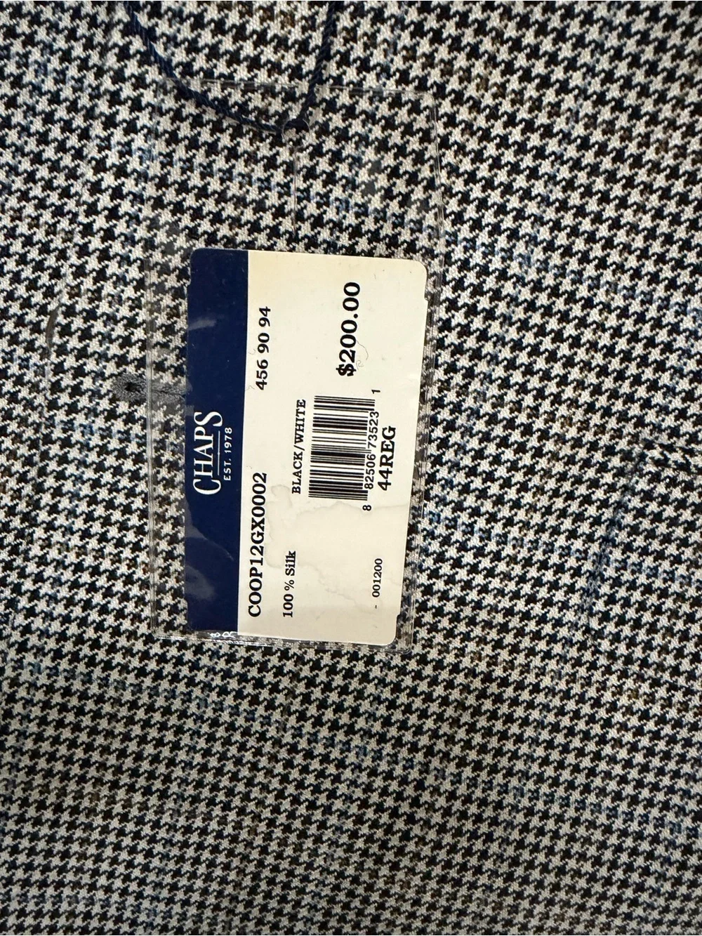 Chaps Men's Glen Plaid Sport Coat - Grey